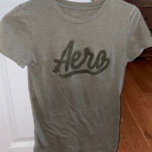 Aeropostale olive green shirt